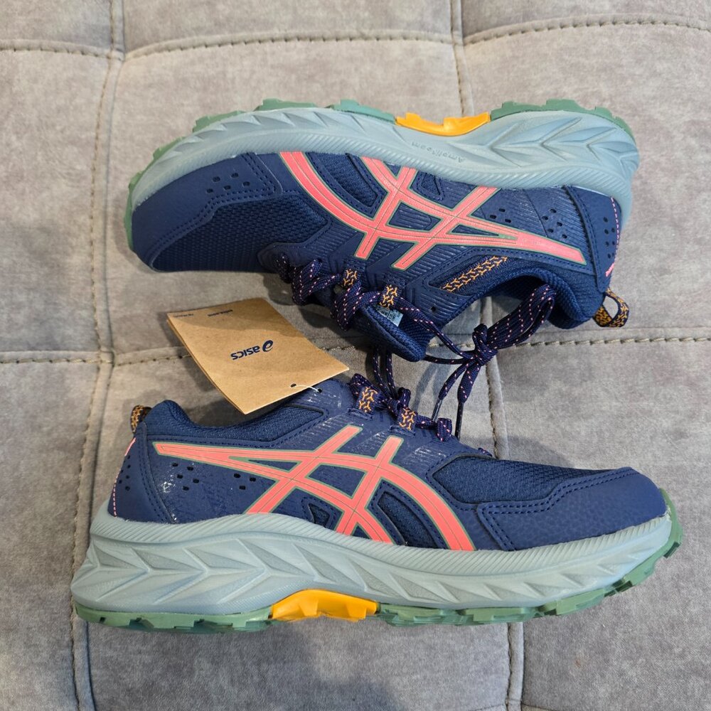 NWT ASICS GEL-Venture 9 Women's Trail Running Shoes Size 6.5 - Picture 4 of 9